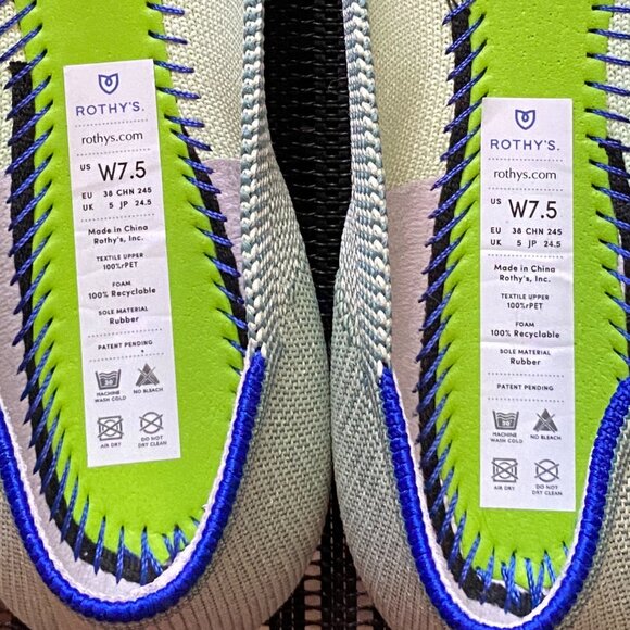 Rothy's Mint The Point - Size 7.5 - Picture 4 of 5